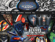 Tablet Screenshot of custompainting.com